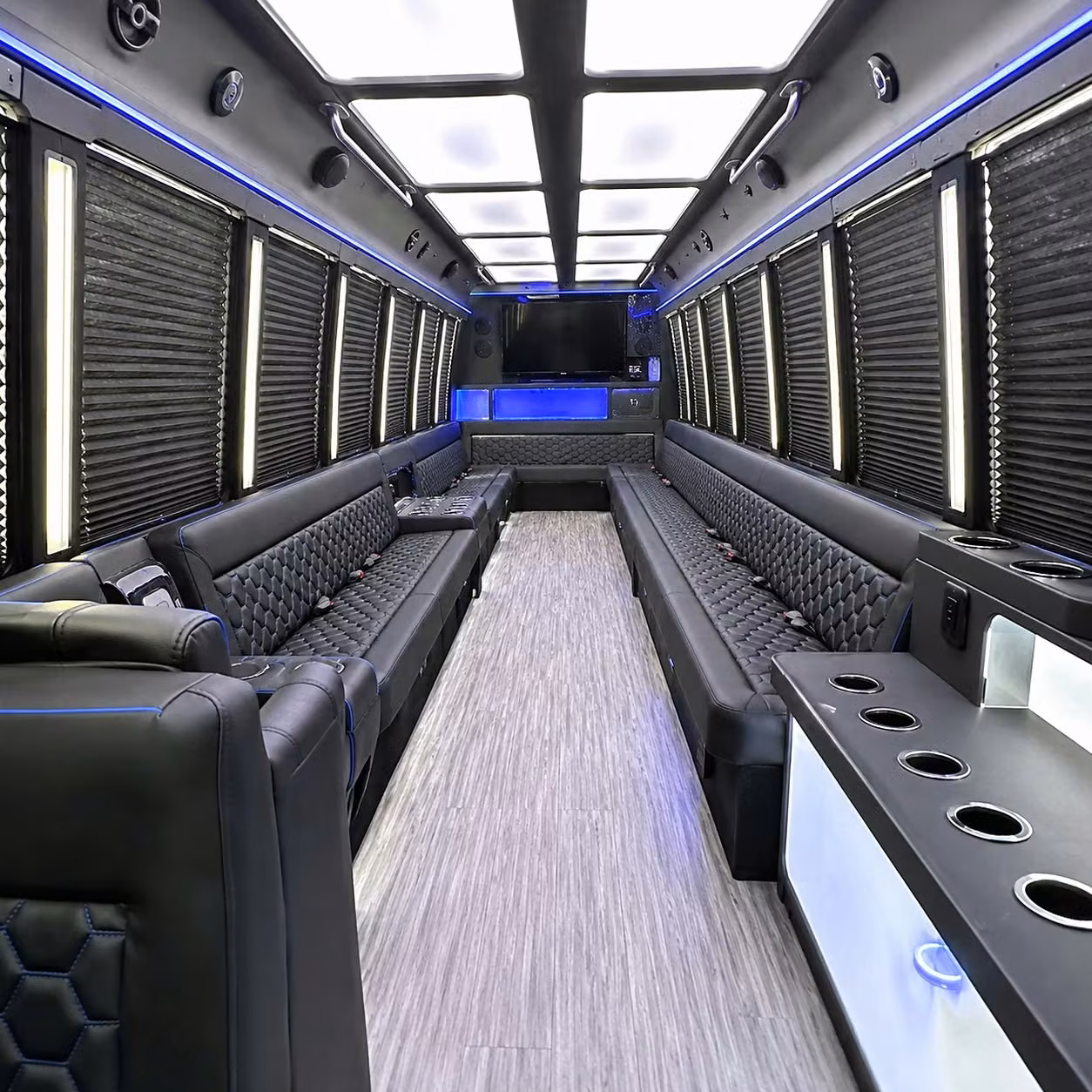 party bus interior