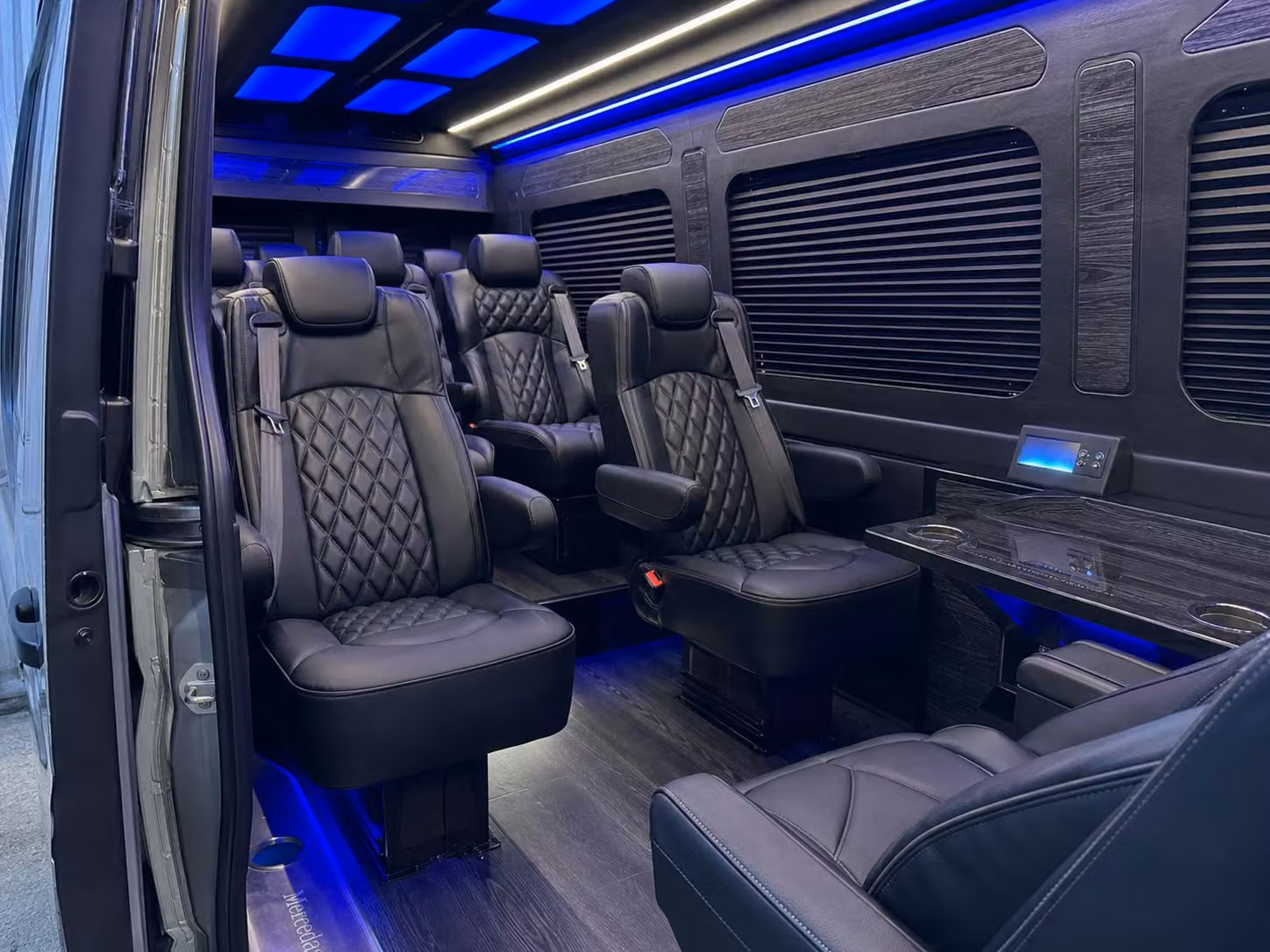 sprinter van transportation for groups and events across mobile