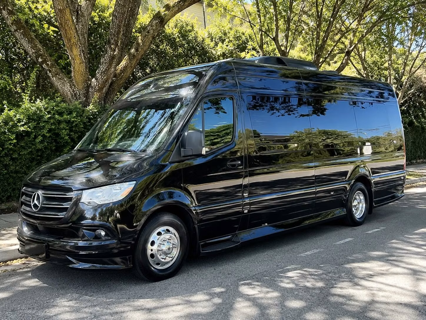 sprinter van with driver